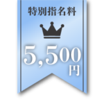 特別指名料5,500円